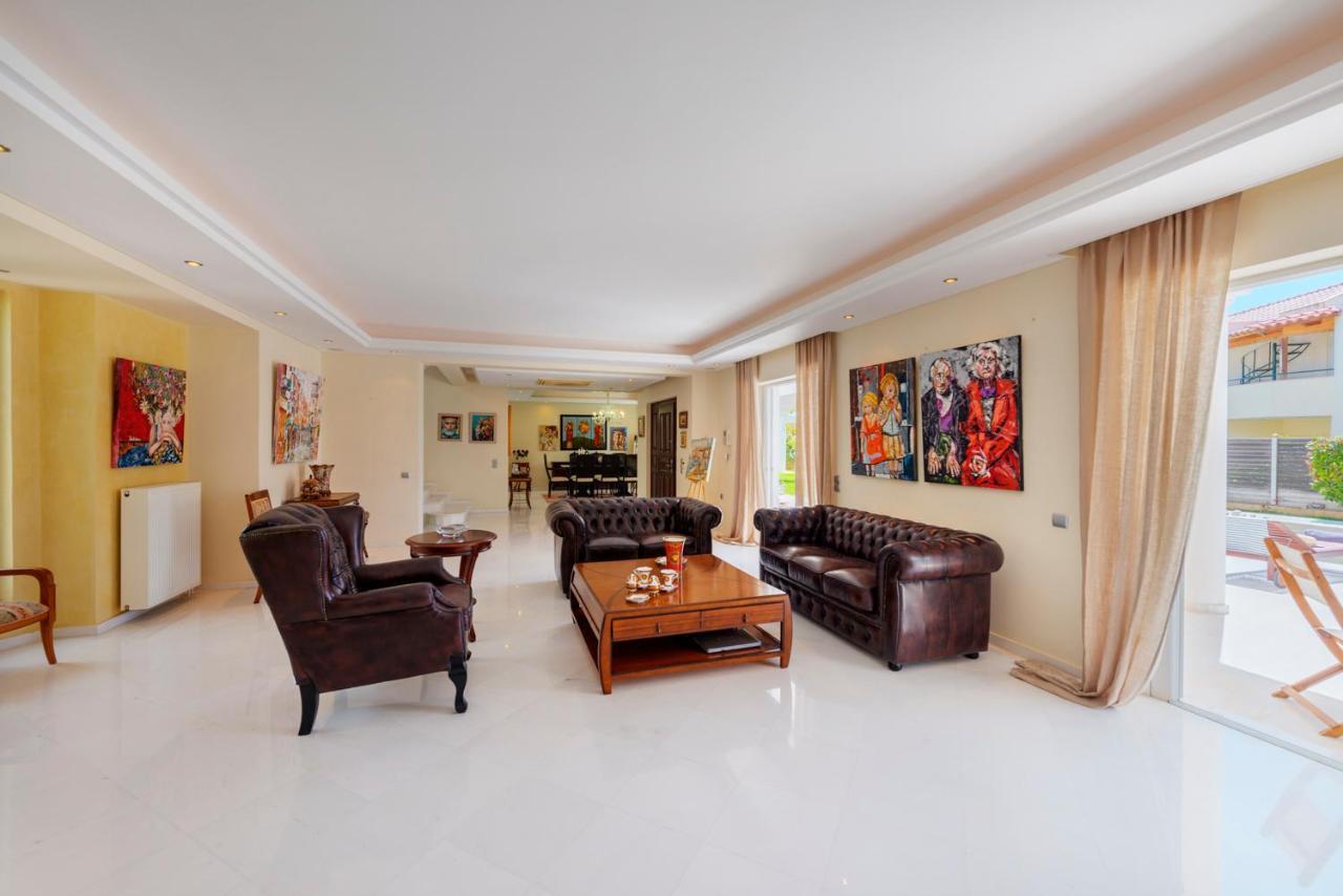The Painters Luxurious Villa 阿纳维索斯 外观 照片
