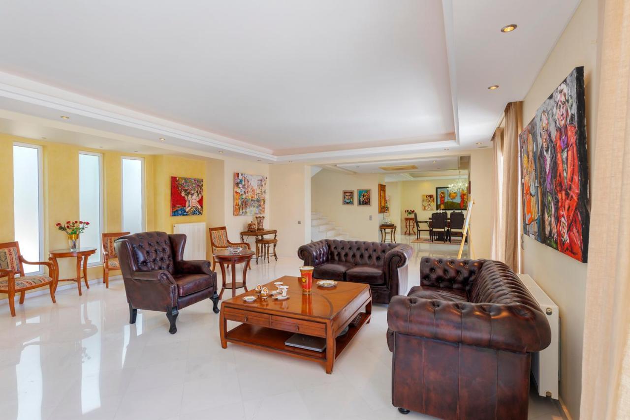 The Painters Luxurious Villa 阿纳维索斯 外观 照片