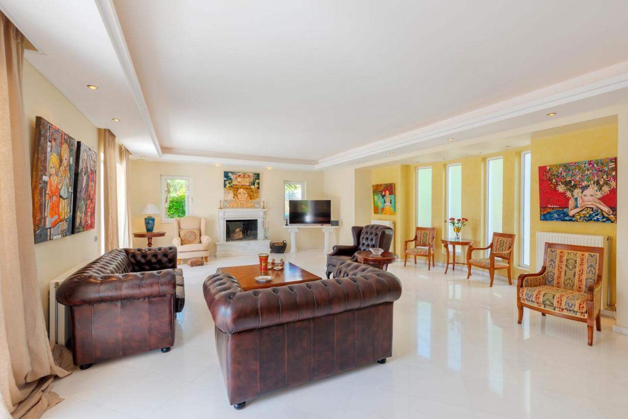 The Painters Luxurious Villa 阿纳维索斯 外观 照片
